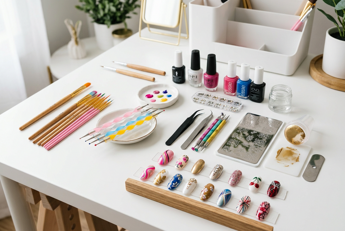Nail Art Tools That Make Small Details Easasier