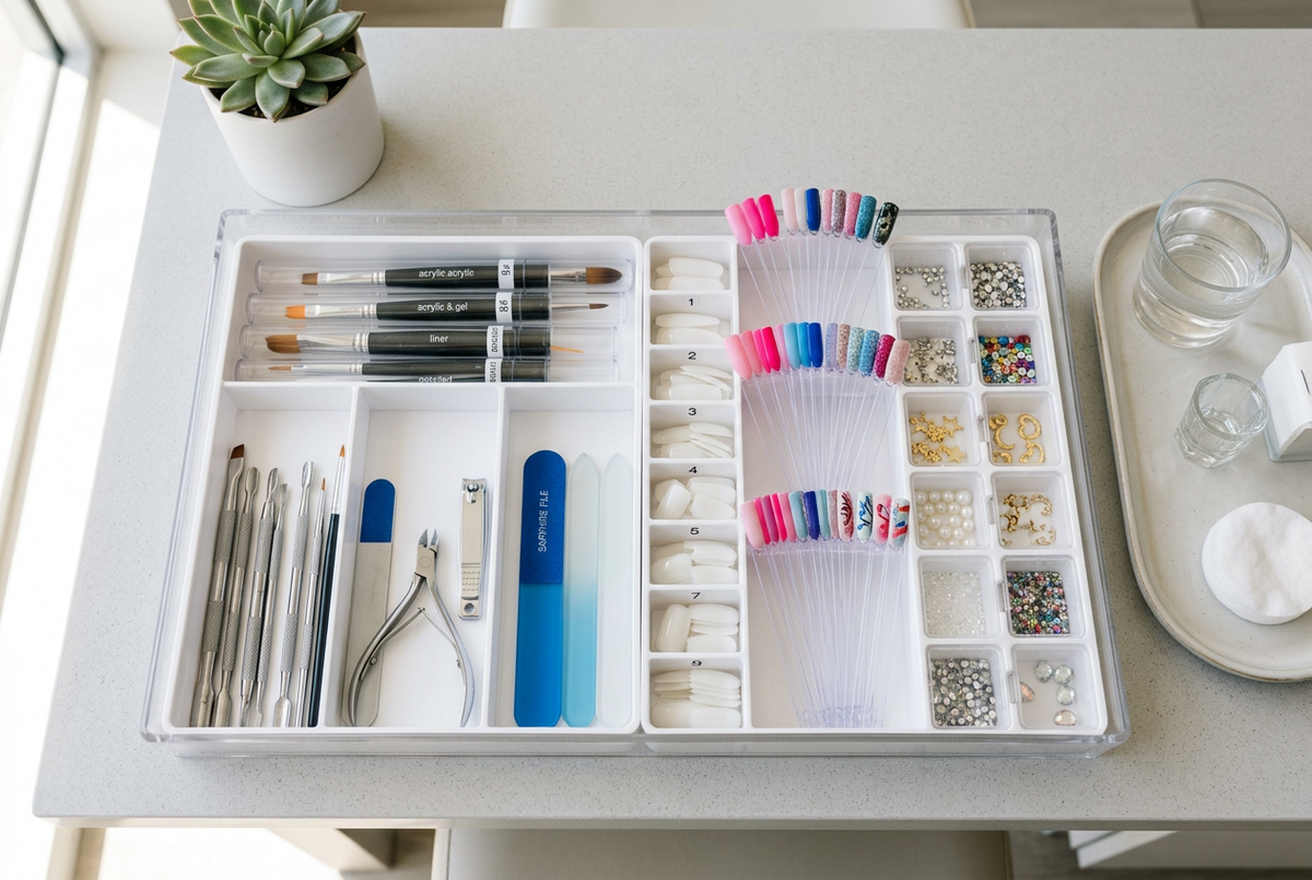 Simple Ways to Organize Your Nail Supplies