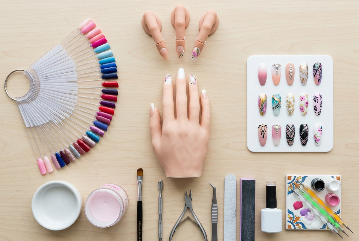 Practice Tools Make Nail Design Easier