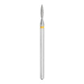 Diamond Grinding Bit, 325-400 Grit 1.6x8mm Oval Head - color: Yellow, size: 1.6x8mm