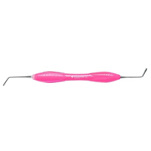 INSTUMAX® RGS 3-4 Instrument, Restorative Dentistry Filling Instrument with Pink Silicone Handle, Stainless Steel Dental Hand Instrument, 5 Piece Set