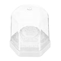 uxcell Nail Drill Bits Holder 48 Holes Large Space Drills Cleaning White - color: White