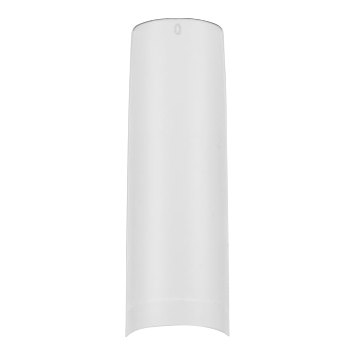 Americanails Nail Tips - Long Square 120ct – Ideal for Acrylic and Hard Gel, Break Resistant ABS Plastic, Clear Matte Finish, Half Well with Micro Contact Area - 120 - Count Set for Stunning Nails - color: Long Square, size: 120 Nail Tips