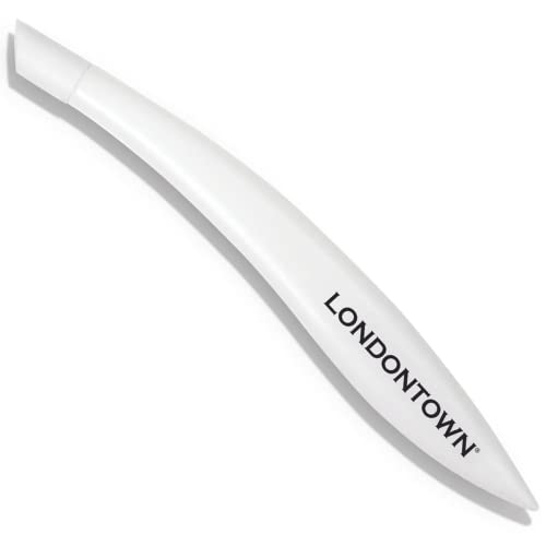 LONDONTOWN Cuticle Pusher Tool with Rubber Finish Tip