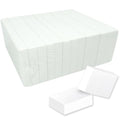 Maryton Nail Buffer Mini Block Files, 100/120 Grit, White, 130 PCS - color: White
