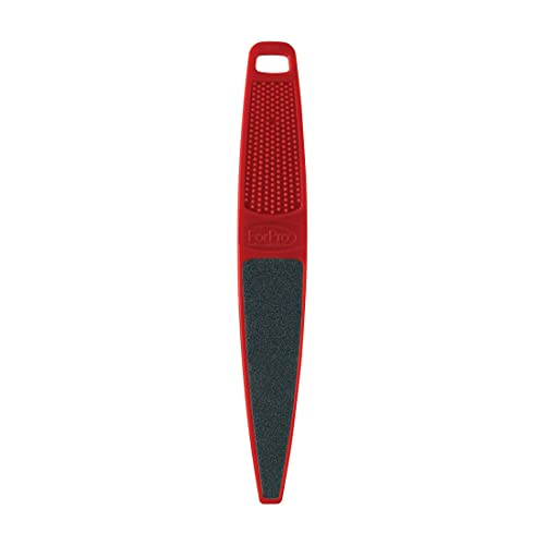 ForPro Professional Collection Red Panda Foot File, 60/100 Grit, Double-Sided Pedicure File for Feet and Heels, 10.5” L, 1 Count (Pack of 12) - size: 1 Count (Pack of 12)