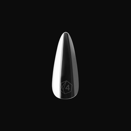Aprés Gel-X® Natural Stiletto Medium Tip Box | 500pc Gel-X Tips, 11 Sizes 00-9, Premium Quality - size: Natural Medium