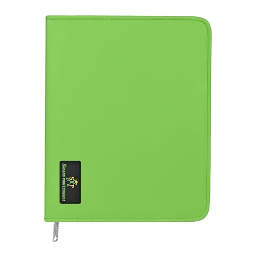 Case Holds 10 Grooming or Beauty Shears (GREEN) - color: GREEN