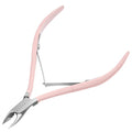 Makartt 1-Pack Pink Cuticle Nipper, Precision Full-Jaw Trimmer - size: Pink Cuticle Nippers 1 Pack