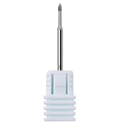 Makartt Nail Drill Bits:3/32" Safety Tungsten Carbide Cuticle Remover Drill Bit Professional Under Nail Cleaner Dead Skin Prepare for Electric Nails File Machine,Manicure Salon Supply - size: 0.09 Inch (Pack of 1)