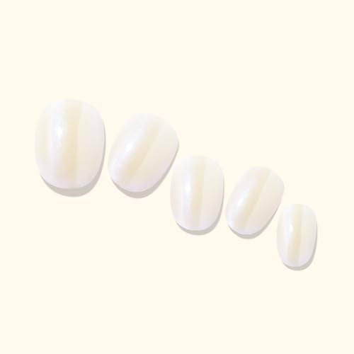 Heyhae Semi Cured Gel Nail Strips - Hey, that Pearl Glow - color: Hey, That Pearl Glow