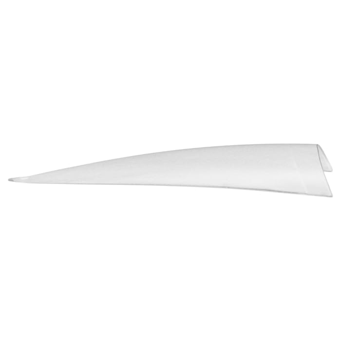 Americanails Nail Tips - Stiletto 600ct– Ideal for Acrylic and Hard Gel, Break Resistant ABS Plastic, Clear Matte Finish, Half Well with Micro Contact Area - color: Stiletto, size: 600 Nail Tips