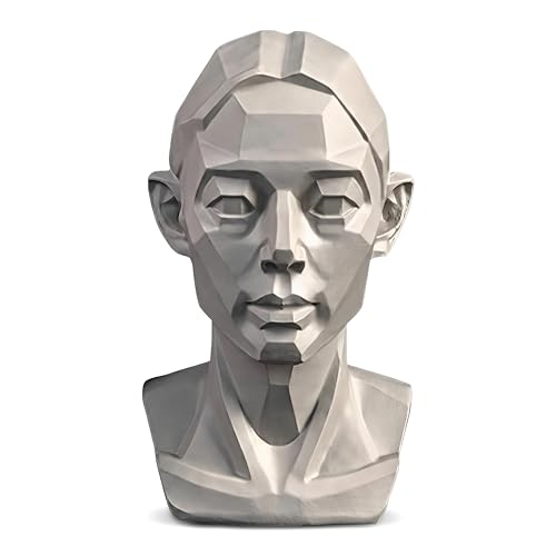 Planar Head Model Drawing Mannequin Artists Learn Planes of Face Human Manikin Head for Medical and Artistic Drawing Skecthing Painting Small Head Drawing Figure Mannequin (Female 4.5 in) - color: Female 4.5 IN