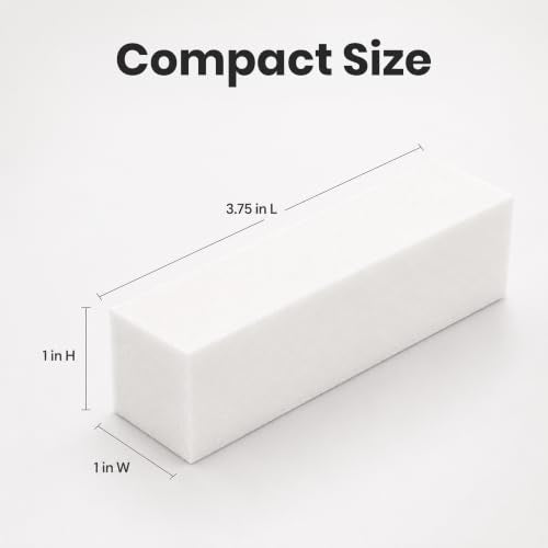 ForPro Buffing Block, 20-Count, 240 Grit, Super White - size: 240 grit