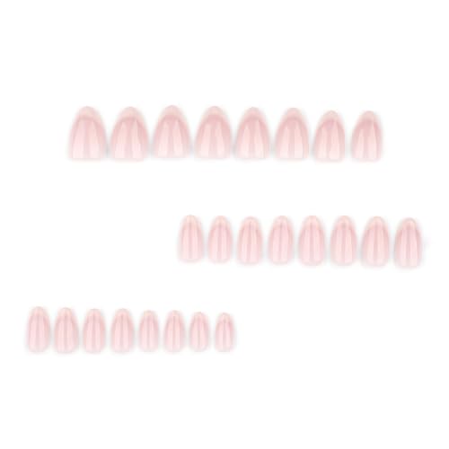 French Tip Press On Nails - color: Color-05