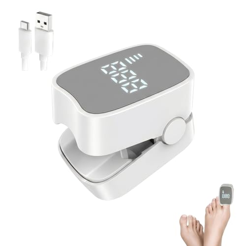 LED Nail Care Light Device for Thick Toenails & Fingernails, White