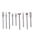 9pcs Manicure Pedicure Cone Barrel Sanding Disc Nail Drill Bits - size: Manicure and Pedicure Bits