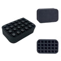 Essential oils Organizer Holder Foam Pad with Slots, can DIY - color: Black 24