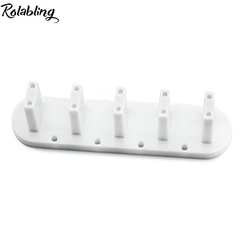 Nail Tip Practice Display Stand Set for Gel Nail Training - color: White