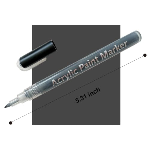 Nail Art Pen, 0.7mm Fine Tip, Black, 1 PCS - size: Black