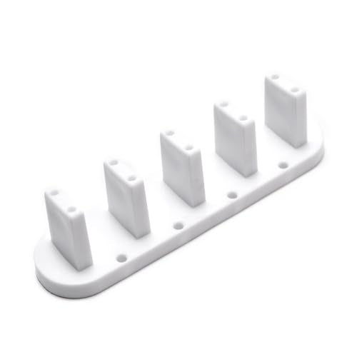 Nail Tip Practice Display Stand Set for Gel Nail Training - color: White