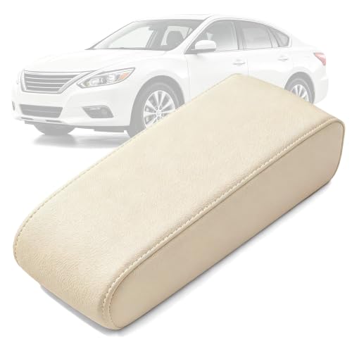 AOMSAZTO Armrest Console Covers for 2013-2018 Nissan Altima Beige - color: Beige, size: 2013-2018