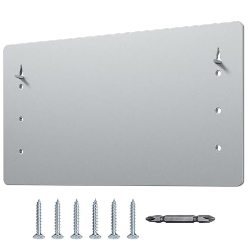 (20PCS) 5 "x 8" Nail Plate -16 # self Tapping Nail Protection Plate - Used for Wooden Stud Protection, Pipeline Wiring, Drywall Protection, Galvanized 5 "x 6" Nail Plate (20 PCS).