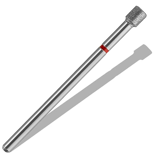Cuticle Clean Nail Drill Bit 3/32'',Russian Manicure Drill Bits Professional Safety Carbide Under Nail Cleaner Nail Bit for Cuticle Dead Skin Nail Prepare, Manicure Nail Salon (Fine) - color: Fine 0.13x0.15