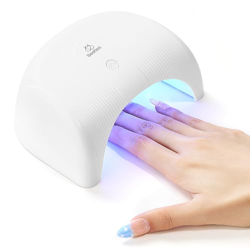 Beetles Gel Polish UV LED Nail Lamp, Fast Drying Nail Dryer Compact - color: E - White-01