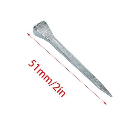 50 Pcs 2Inch (51mm) E5 Horseshoe Nails - size: E5（51mm）