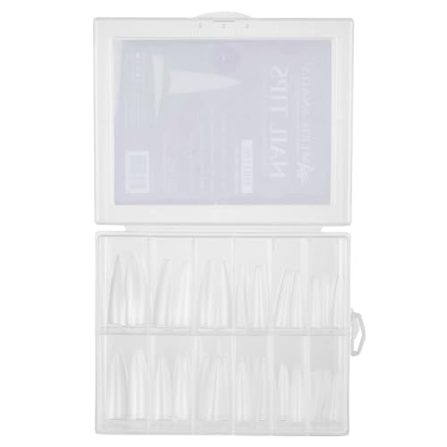 Americanails Nail Tips - Stiletto 120ct - color: Stiletto, size: 120 Nail Tips