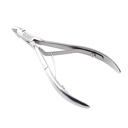 Mehaz Cuticle Nipper 777, 1/2 Jaw, Stainless Steel Cobalt with 4" Handle - size: 4 inch (Pack of 1)