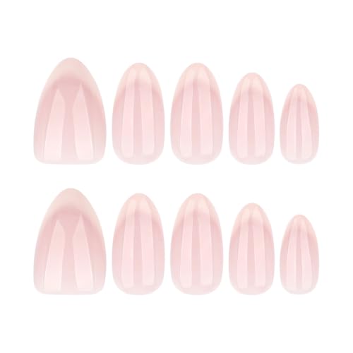 French Tip Press On Nails - color: Color-05