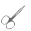 STALEKS PRO Smart 30 Nail Scissors, Wide Curved Blades, Satin Finish