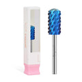 3/32" Large Smooth Barrel Safety Nail Drill Bit for Gel & Acrylic Removal - color: Blue, size: 3XC