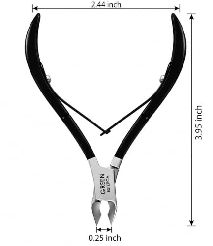 1piece Cuticle Trimmer Nipper 9 Color (Black) - color: Black