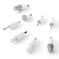 COSLUS Nail Drill Bit for C60/C30, 8 PCS Multifunctional Set