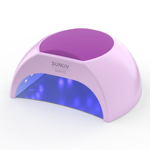 SUNUV UV Light for Gel Nails, Nail Dryer for Nail Polish SUN2C Purple - color: Purple