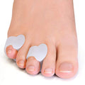 Welnove Gel Toe Separator, Pinky Toe Spacers, Little Toe Cushions for Preventing Rubbing & Relieve Pressure (Pack of 12) - color: White
