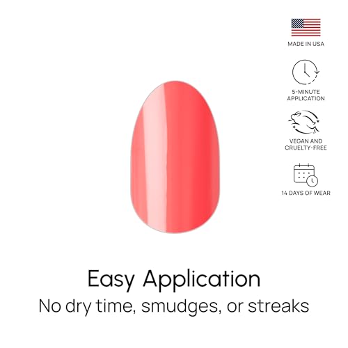 Color Street - Peach Tea - 16 Double-Ended Nail Polish Strips - color: Peach Tea