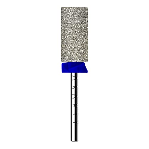 Makartt Nail Drill Bits - Large Barrel Carbide Diamond Sanding Bit for Nails Prep Shaping, Upgrade Drill Tips with Cross Teeth and Dust-Proof Ring for Manicure Salon Cuticle Remove, M #150 Grit - size: Diamond Barrel Bit-M