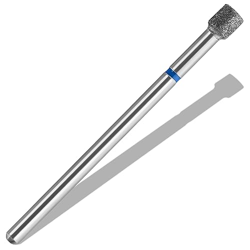 Diamond Safety Bits Small Tapered Electric Nail Drill File Cuticle Cleaner Tool for Acrylic Nails Rotary Nail Drill Machine Manicure Pedicure Polishing (Medium) - color: Medium 0.13x0.15