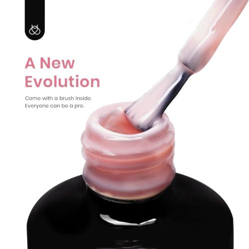 Beetles Pink Builder Nail Gel, 8 in 1 Building Gel - color: D - Pink