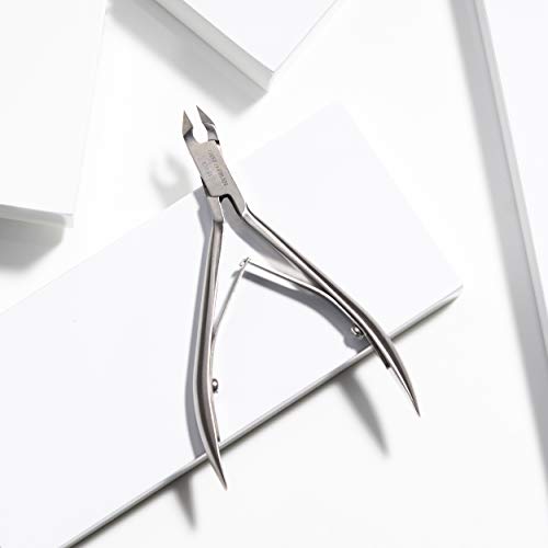Tweezerman Rockhard Cuticle Nipper 1/2 Jaw Stainless Steel - color: Stainless Steel, size: Pack of 1