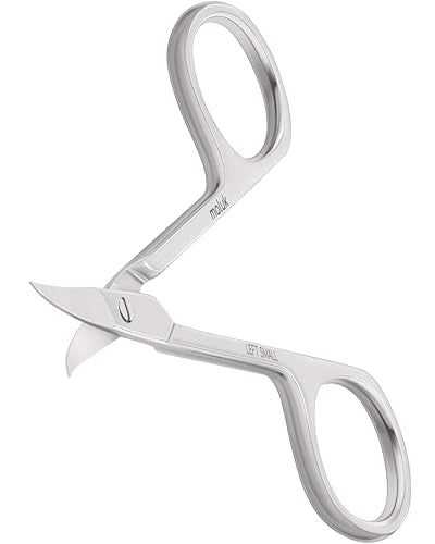 Professional Cuticle Scissors Maluk Left Small - style: Left Small
