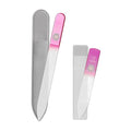 Bona Fide Beauty Czech Glass Nail File and Shiner Duo Set (Pink) - color: Pink