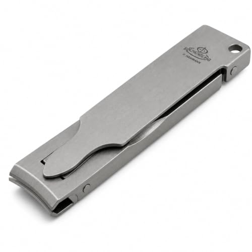 French Style Extra Flat Matte Finish Nail Clipper by F. Hammann, Germany