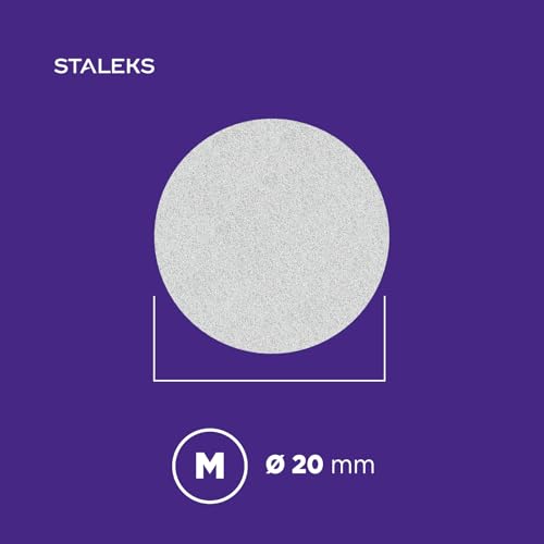 STALEKS PRO PODODISC Soft Adhesive Foot File Refills, 0.8 Inch, 320 Grit - color: 320 Grit