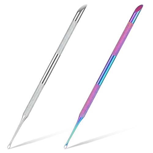 Loop Cuticle Pusher, Dual Ended Cuticle Remover, Nail Cleaner Tool