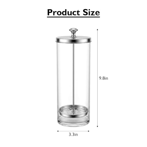 35 Oz Sterilizer Barber Jar Disinfectant Jar Disinfecting Glass Jar - size: 35 Ounce
